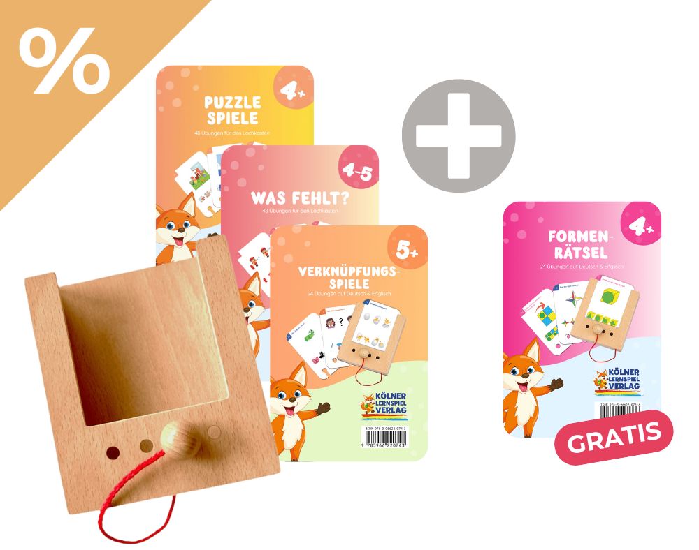 Reisespiele für Kinder: Starterset Kölner Lernspielverlag