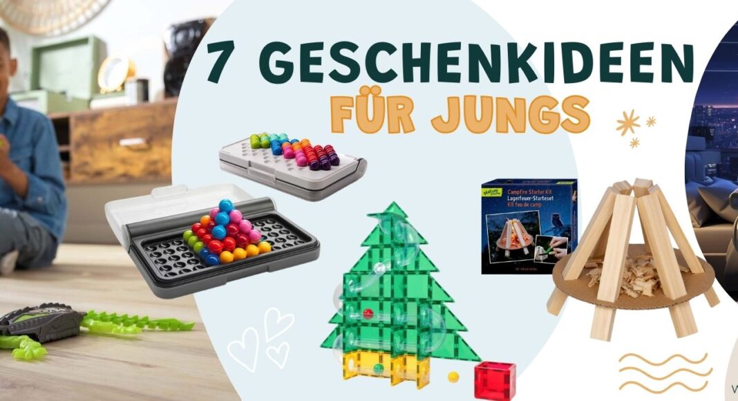 7 besondere Geschenkideen für Jungs: Kreativ, abenteuerlich und spannend