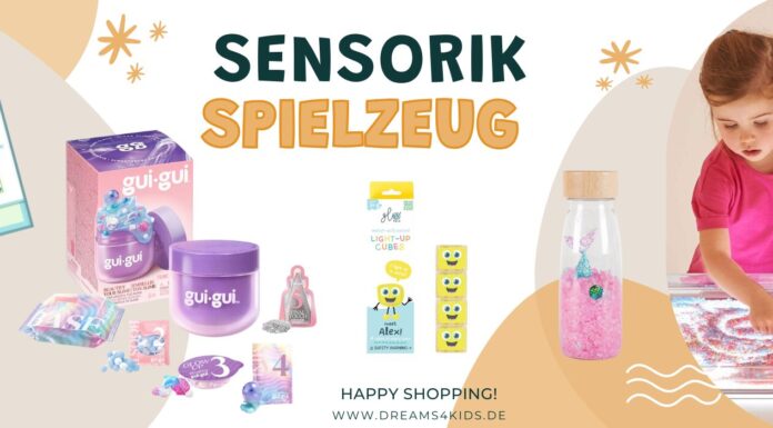 Sensorikspielzeug: Spielen, Entdecken und Lernen mit allen Sinnen