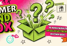 Sommer Trend Box 2026 – 10 Spielzeugtrends in einer Überraschungsbox